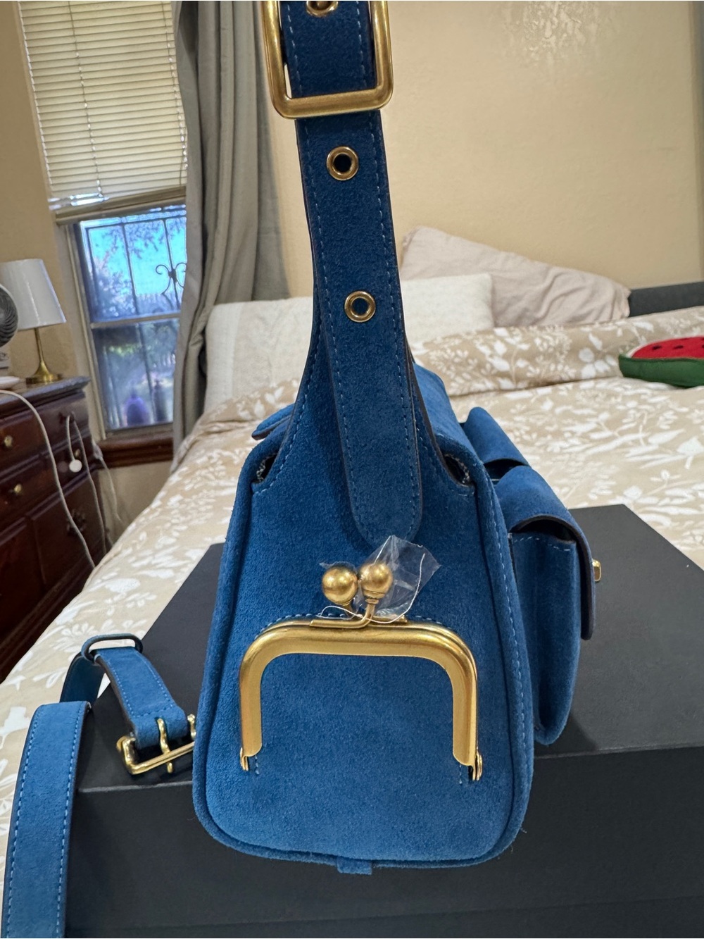Coach mini Haversack Blue Jay Shoulder/Crossbody Bag - BRAND NEW - Picture 4 of 8